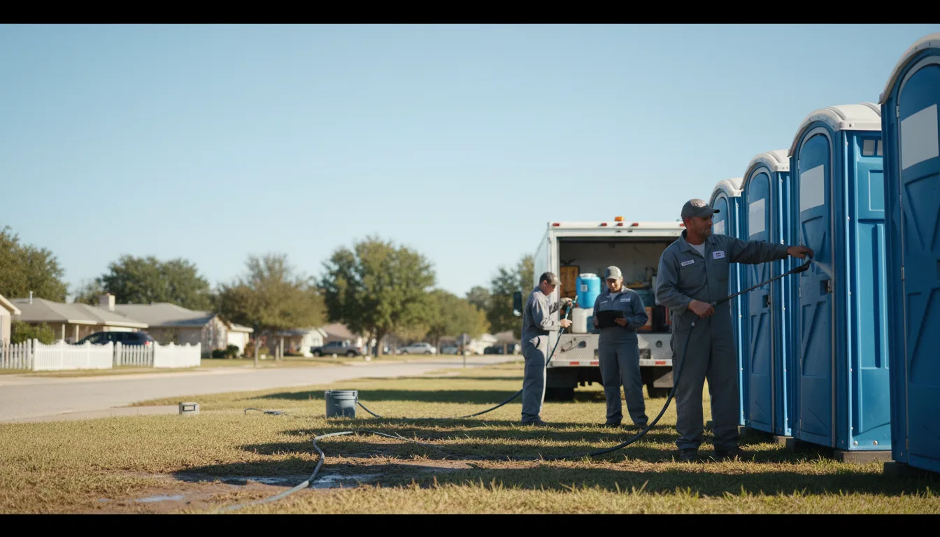 Long-Term Portable Toilet Rental in Fox Lake, IL near me